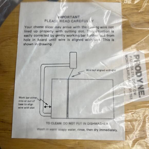 NOS SAY CHEESE Vintage Beechwood Charcuterie Cheese Board Platter Serving Tray - Picture 4 of 6